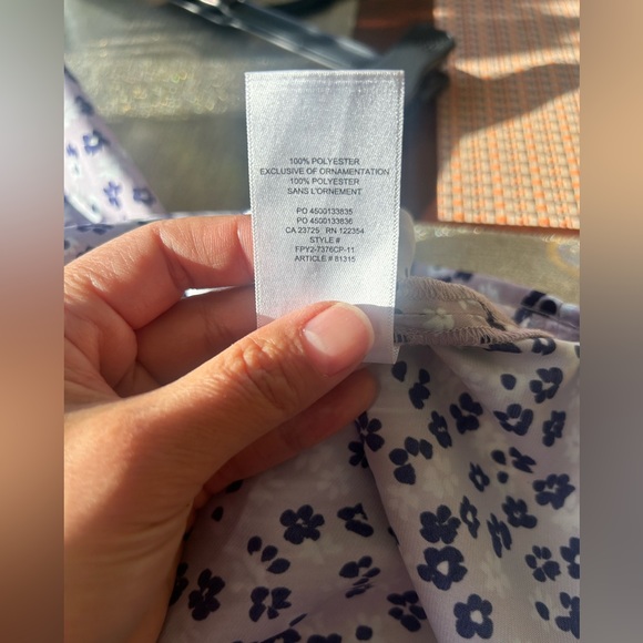 Sunday Best Purple and Red Floral A-Line Skirt - Picture 4 of 4